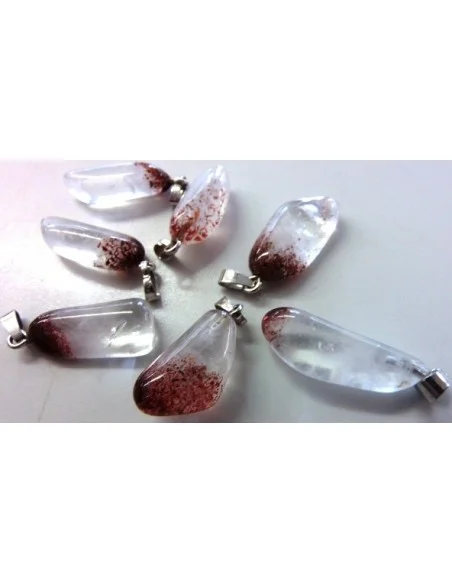 Cacochenite gothique, Lepidocrosite pendentif Cacochenite gothique, Lepidocrosite pendentif