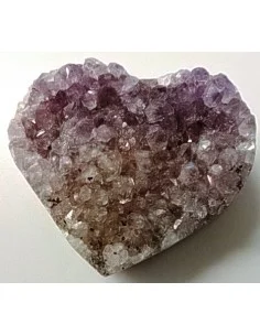 Ametrine géode coeur 2