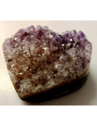 Ametrine géode coeur