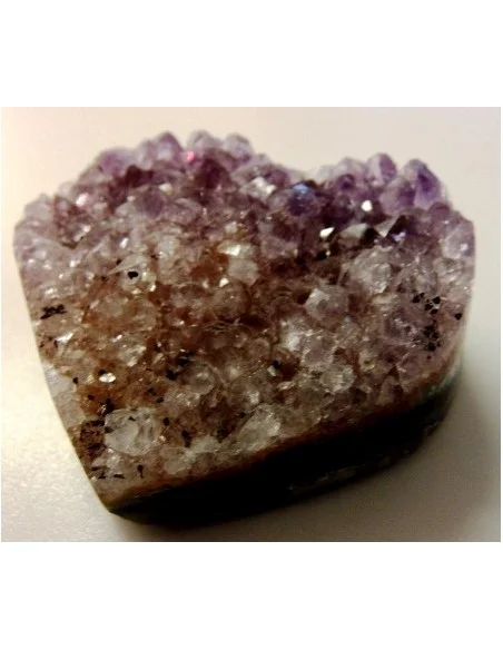 Ametrine géode coeur