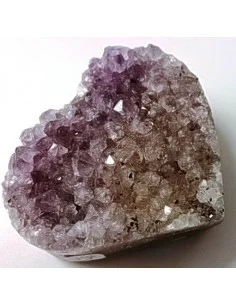 Ametrine géode coeur