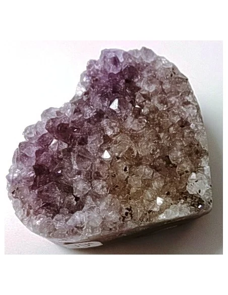 Ametrine géode coeur