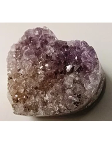 Ametrine géode coeur