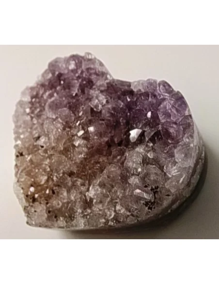 Ametrine géode coeur