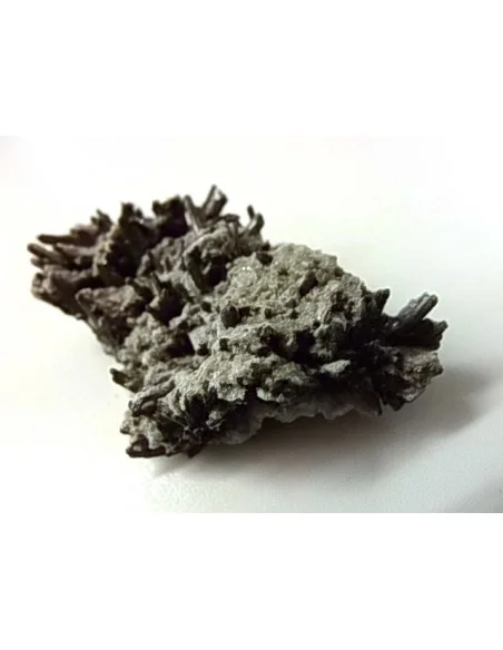 Stibine avec wulfenite mineral