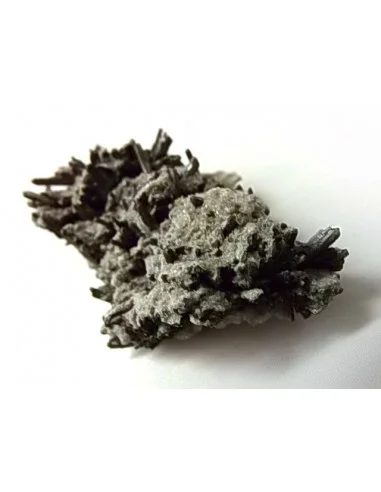 Stibine avec wulfenite mineral