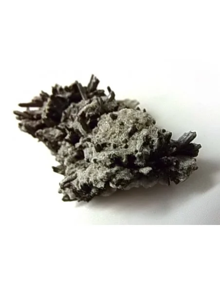 Stibine avec wulfenite mineral