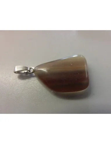 Pendentif fluorine argent