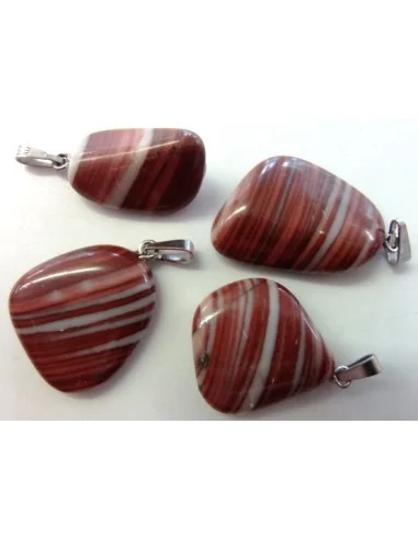 Dolomite pendentif argent