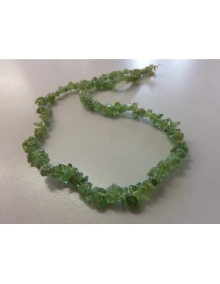 Péridot collier baroque