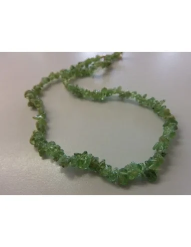 Péridot collier baroque