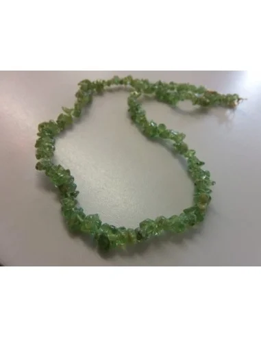 Péridot collier baroque