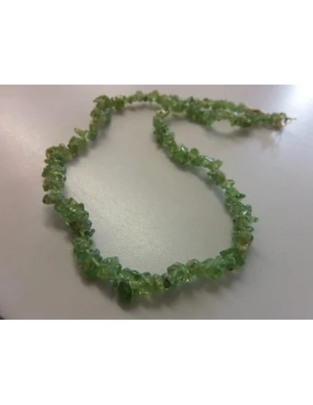 Péridot collier baroque