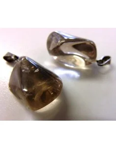 Pendentif en quartz fumé