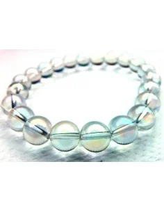Aqua aura arc-en-ciel en bracelet