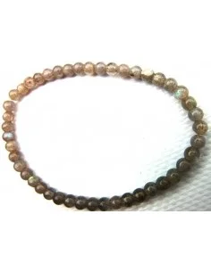 Labradorite en bracelet  4mm 2
