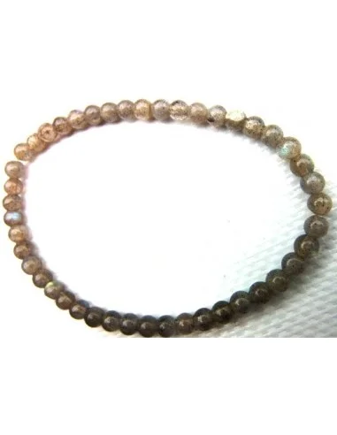 Labradorite en bracelet  4mm