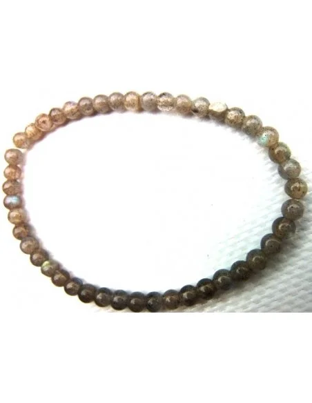 Labradorite en bracelet  4mm