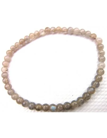 Labradorite en bracelet  4mm