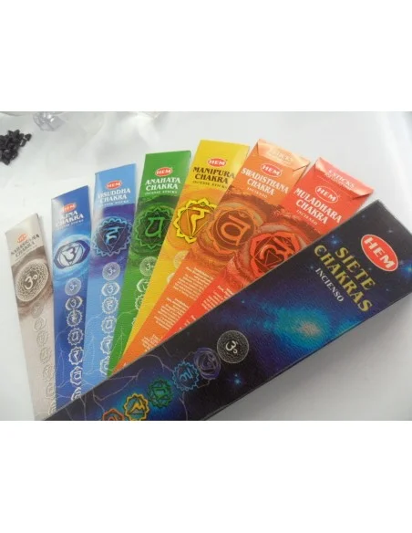 Encens bâtons 7 chakras