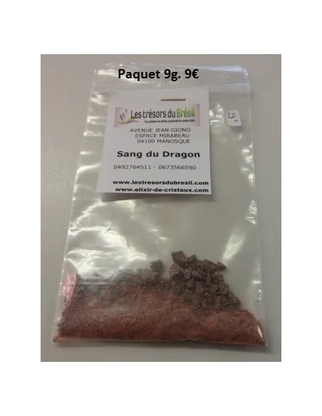 Encens sang du dragon poudre