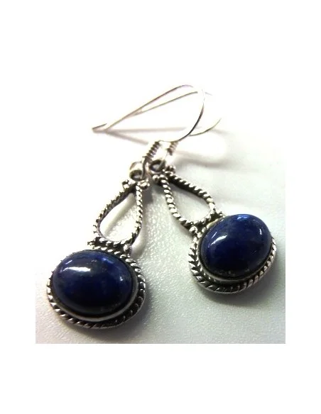 Boucle lapis en argent