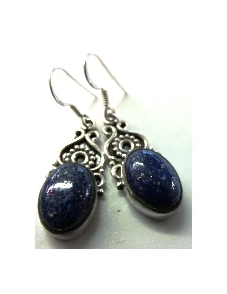 Boucle lapis en argent