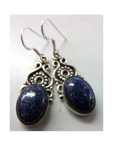 Boucle lapis en argent