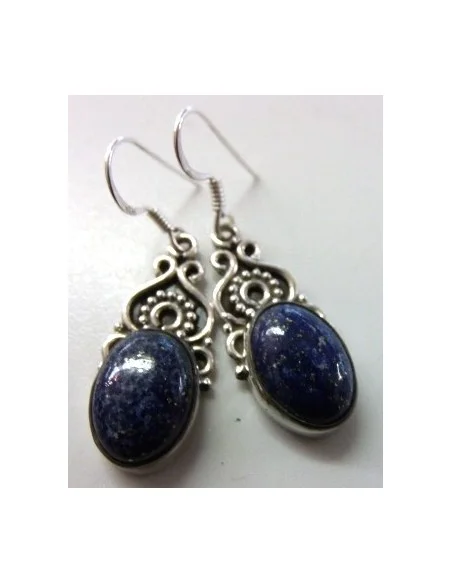 Boucle lapis en argent