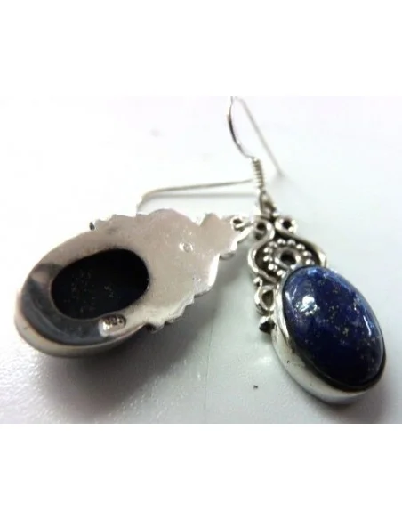 Boucle lapis en argent