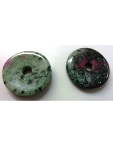 Fuchsite P.I. chinois, Fuchsite aux rubis donuts