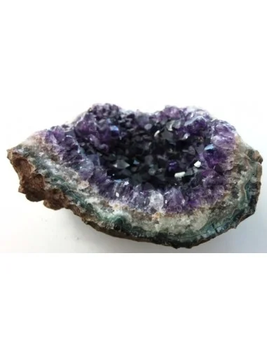 Géode amethyste hermimorphite