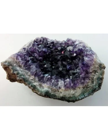Géode amethyste hermimorphite