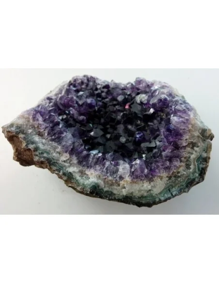 Géode amethyste hermimorphite