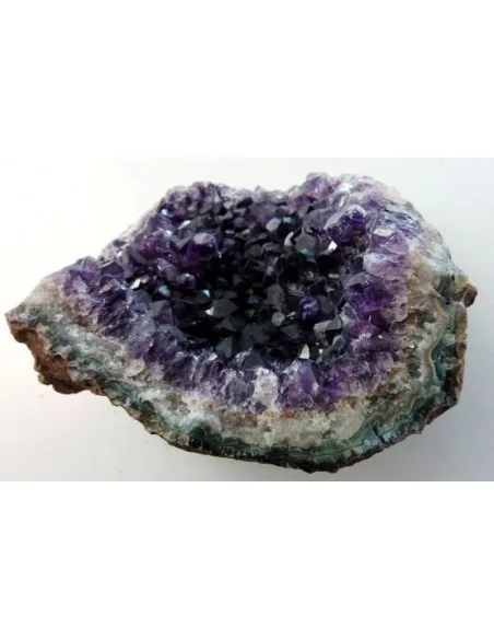 Géode amethyste hermimorphite