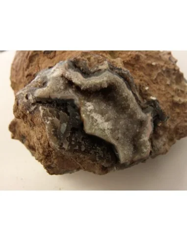 Géode amethyste hermimorphite