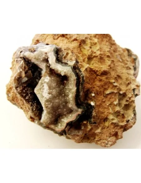 Géode amethyste hermimorphite