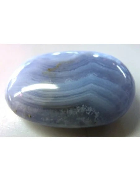 Calcedoine bleue galet plat  36 a 51g