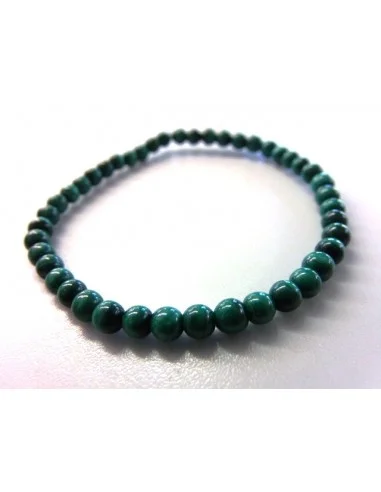 Bracelet malachite 0,5cm/5mm
