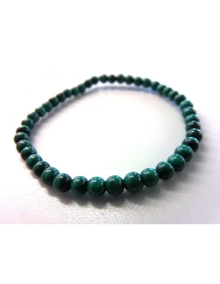 Bracelet malachite 0,5cm/5mm