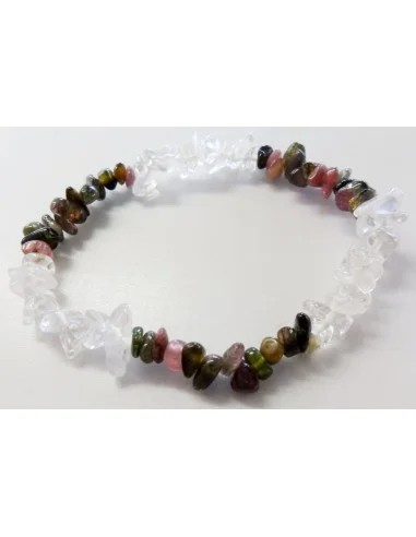 Tourmalines couleurs, cristal bacelet premier prix
