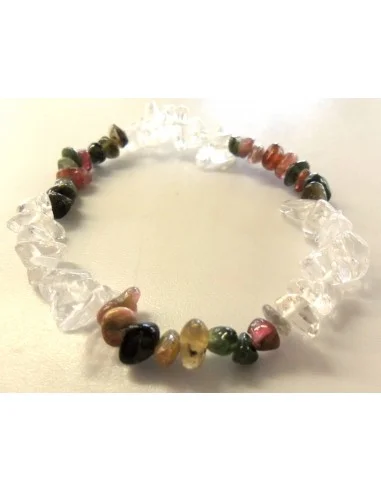 Tourmalines couleurs, cristal bacelet premier prix