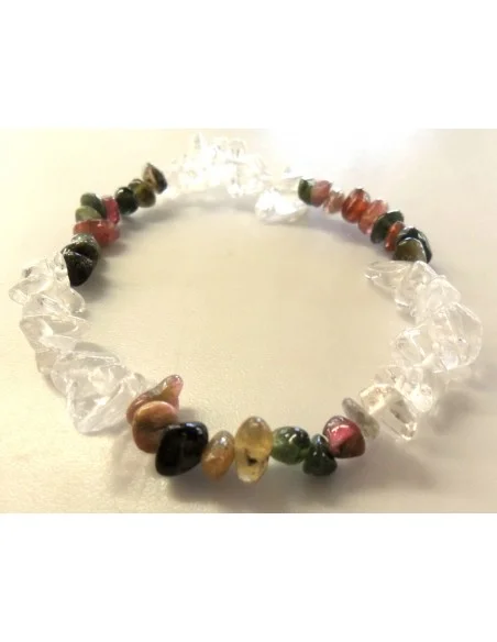 Tourmalines couleurs, cristal bacelet premier prix Tourmalines couleurs, cristal bacelet premier prix
