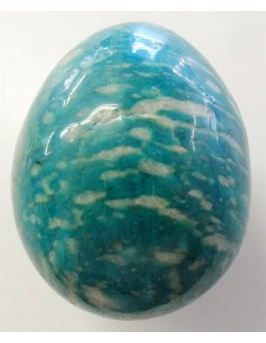 Oeuf amazonite 40 a 45mm
