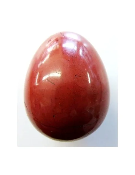 Oeuf jaspe rouge 40 a 45mm
