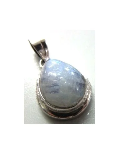 Pendentif pierre de lune argent