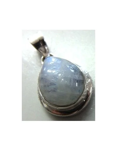 Pendentif pierre de lune argent