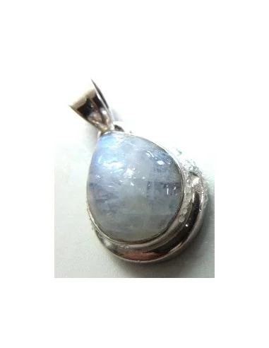 Pendentif pierre de lune argent