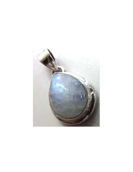 Pendentif pierre de lune argent Pendentif pierre de lune argent