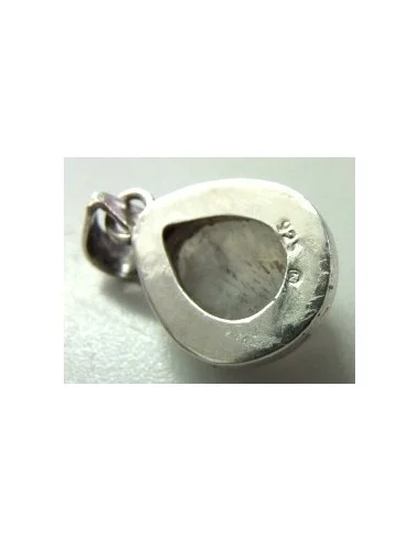 Pendentif pierre de lune argent